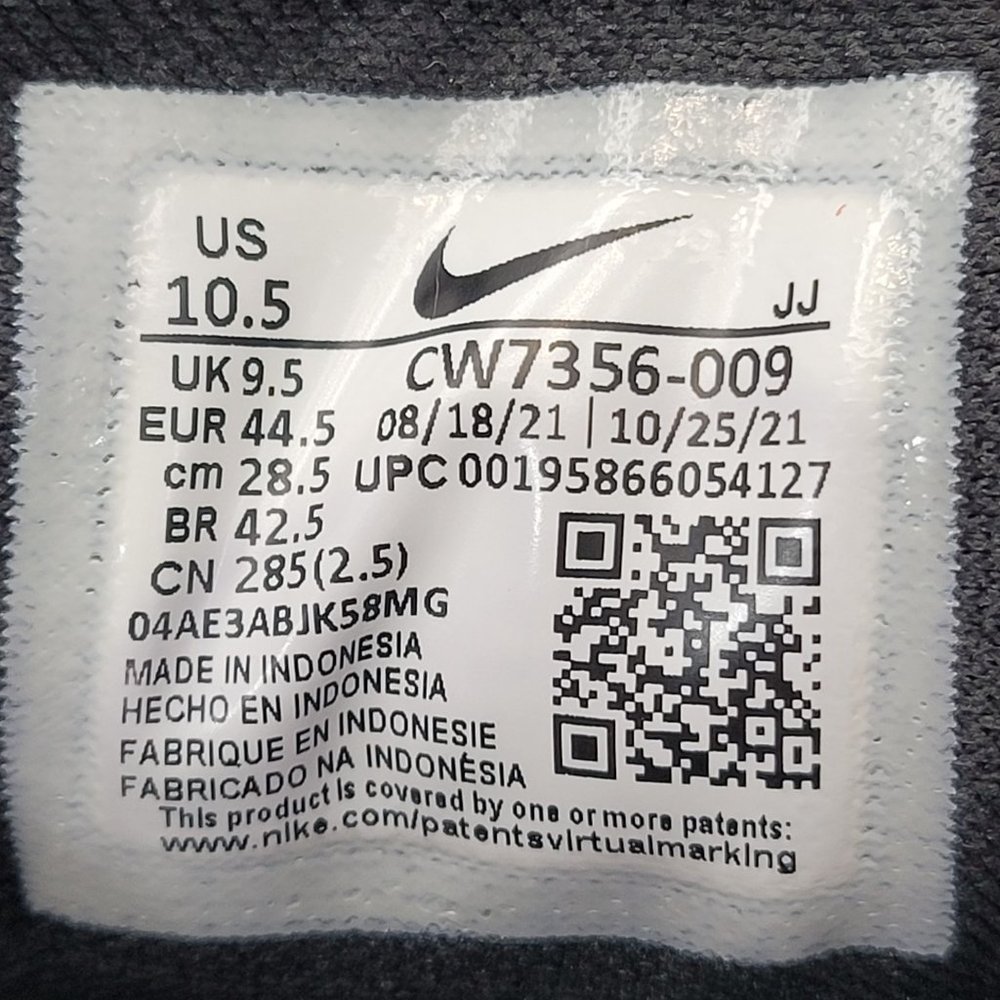 Nike Air Zoom Pegasus 38 Men's Running Shoes Blue White CW7356-009 US Size 10.5 - Picture 8 of 8